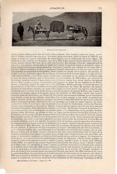 LAMINA ESPASA V52157: Palanquin de viaje, Afganistan