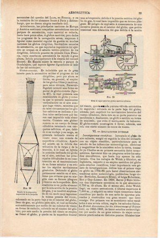 LAMINA ESPASA V52153: Grua de vapor para globos cautivos militares