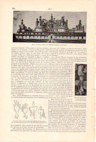 LAMINA ESPASA V52307: Palacio de Chambord, Francia