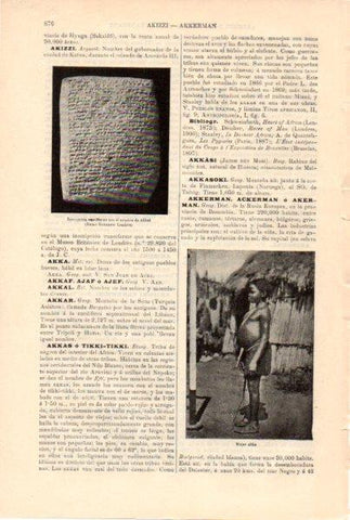 LAMINA ESPASA V52306: Mujer akka