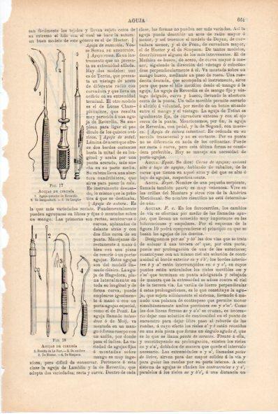 LAMINA ESPASA V52237: Agujas de cirugia