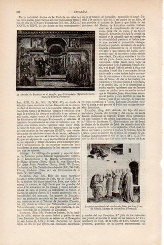 LAMINA ESPASA V51943: La ofrenda de Zacarias por Ghirlandaio