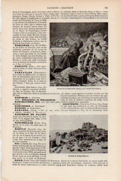 LAMINA ESPASA V51935: Ruinas de Kalaat Zahyun, Siria