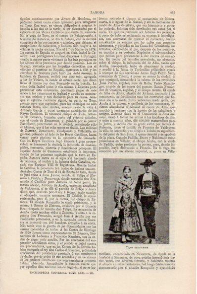 LAMINA ESPASA V51961: Tipos de Zamora