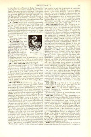 LAMINA ESPASA V51878: Escudo de Wycombe West, Inglaterra