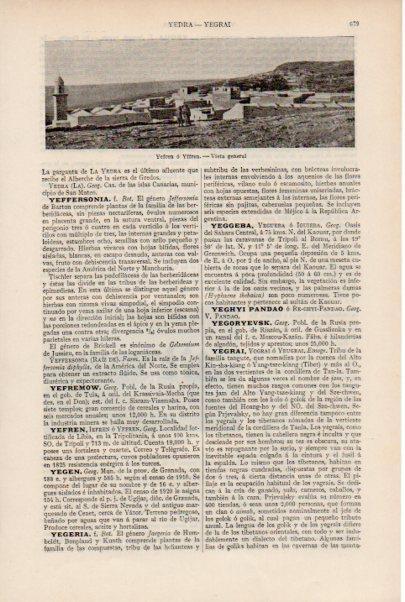 LAMINA ESPASA V51914: Vista general de Yefren, Libia