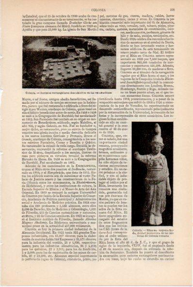 LAMINA ESPASA V52071: Minerva deidad de las milicias de Colonia