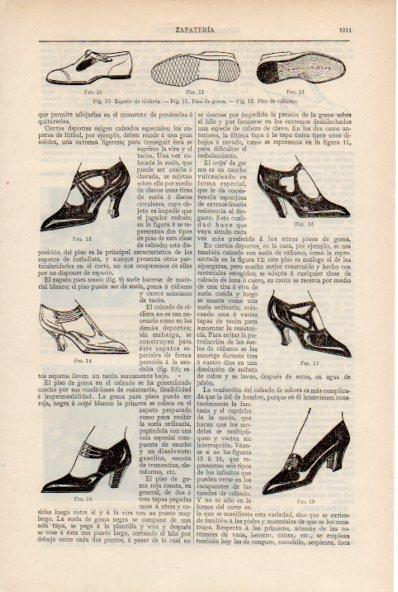 LAMINA ESPASA V51991: Tipos de zapatos de mujer