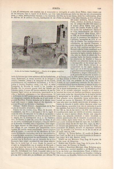 LAMINA ESPASA V52026: Iglesia romanica de Zorita de los Canes, Guadalajara