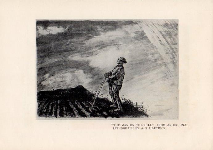 LAMINA V51925: The man on the hill by A. S. Hartrick