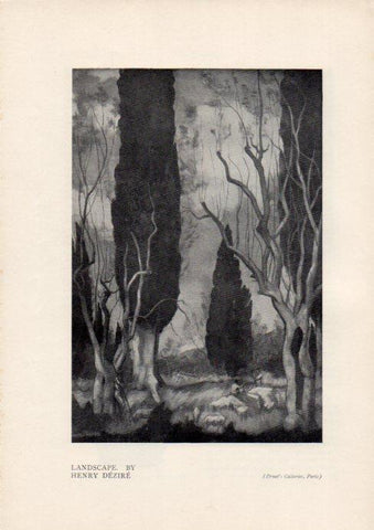 LAMINA V51953: Landscape by Henry Dezire