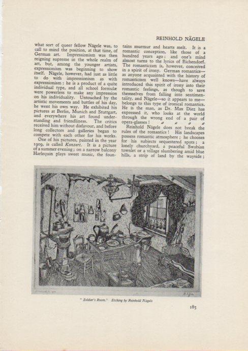 LAMINA V51887: Soldier's Room by Reinhold Nagele