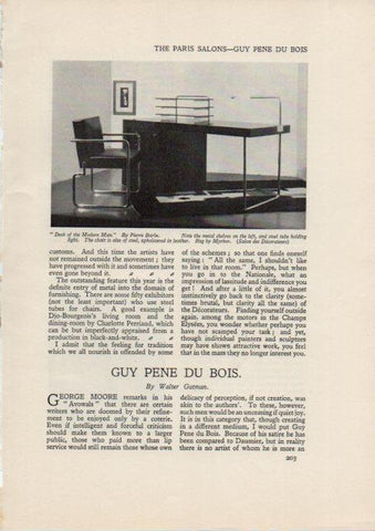LAMINA V51895: Desk of the Modern Man by Pierre Barbe