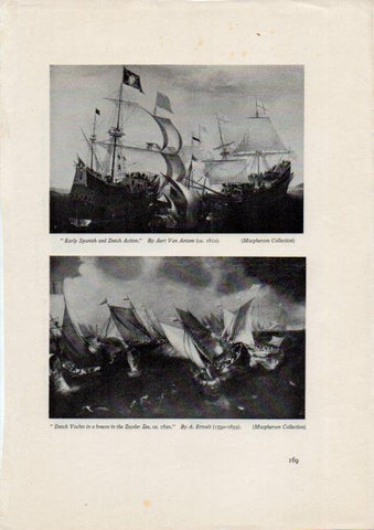 LAMINA V51879: Early Spanish and Dtuch Action by Van Antum