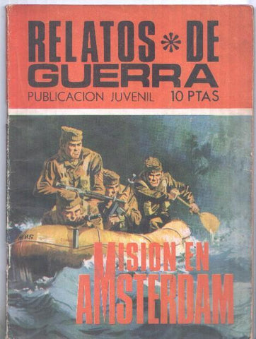 Comic: Relatos de Guerra numero 199 : Mision en Amsterdam 