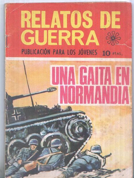Comic: Relatos de Guerra numero 191 : Una gaita en Normandia