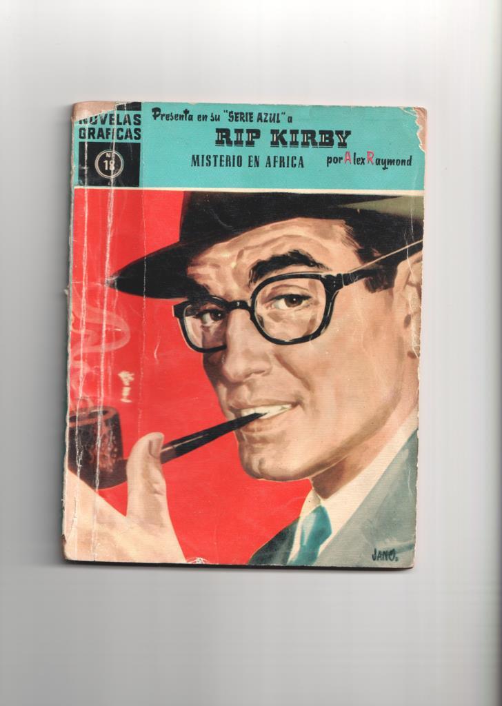 Rip Kirby serie azul numero 18: Misterio en Africa (numerado 2 en interior)