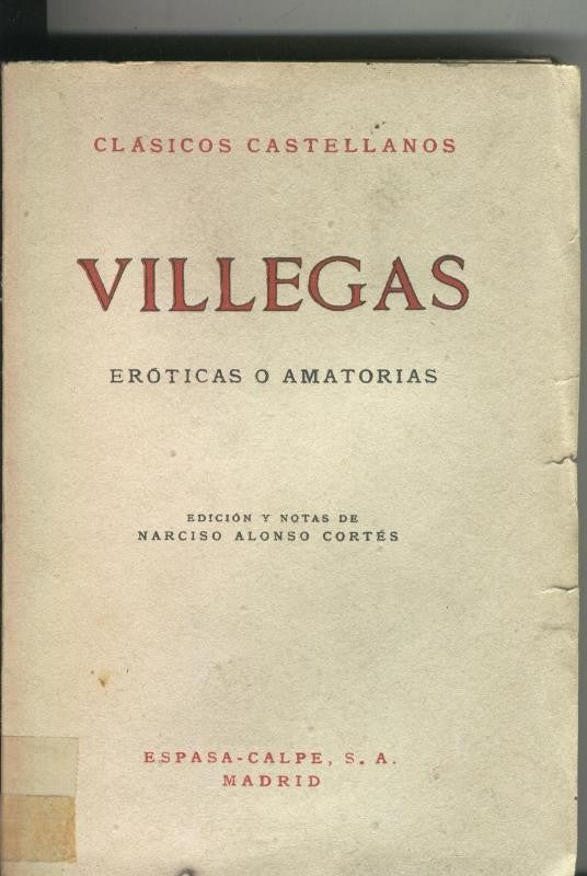 Eroticas o amatorias
