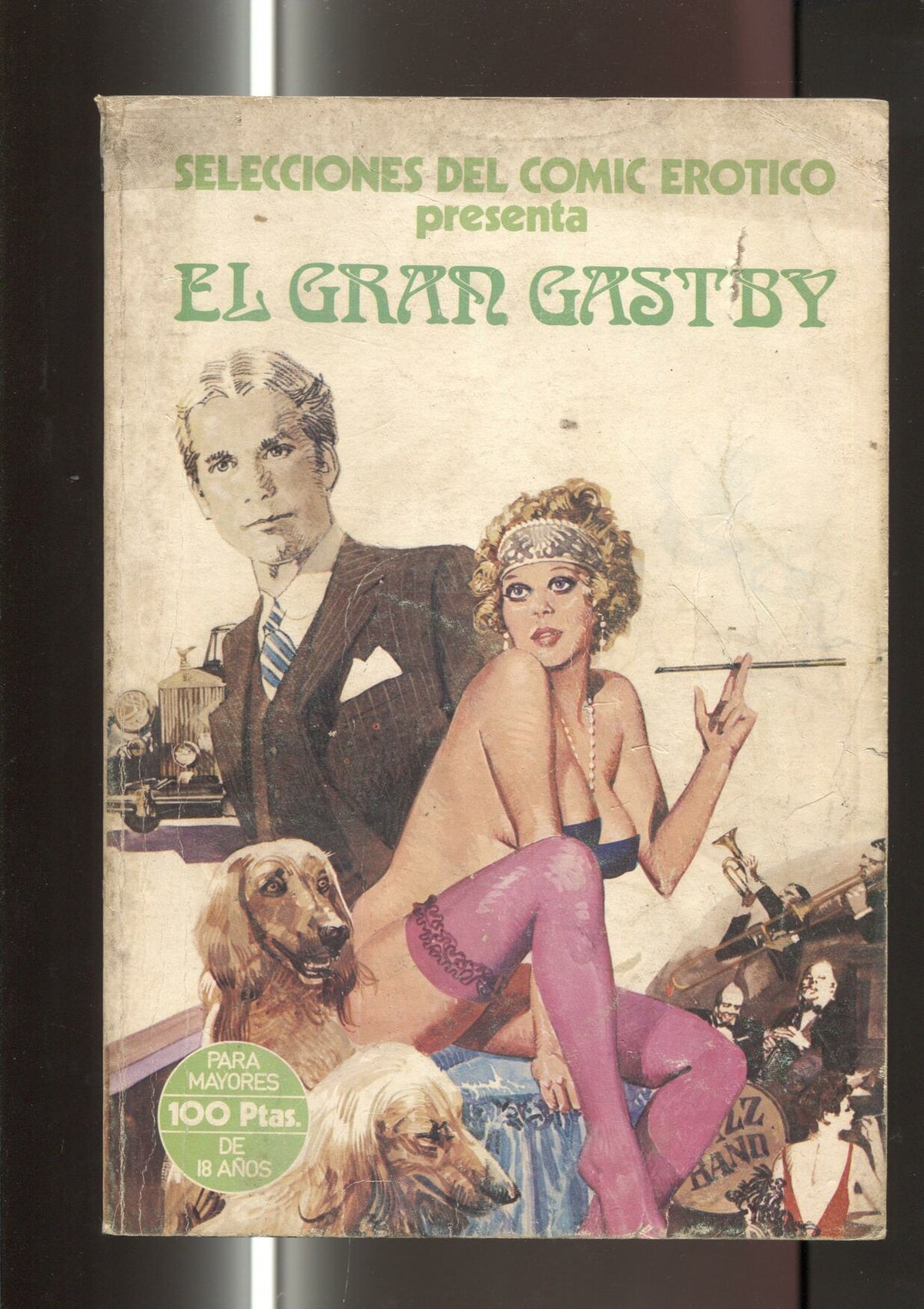 Selecciones del comic Erotico: El Gran Gastby (numerado 1 en interior)