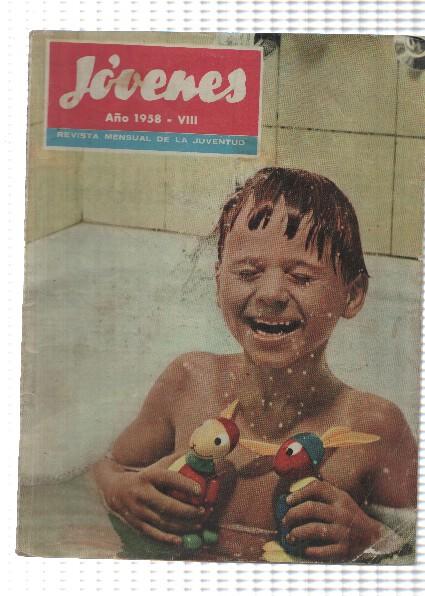 Jovenes, año 1958 numero 08: El canal de Kiel
