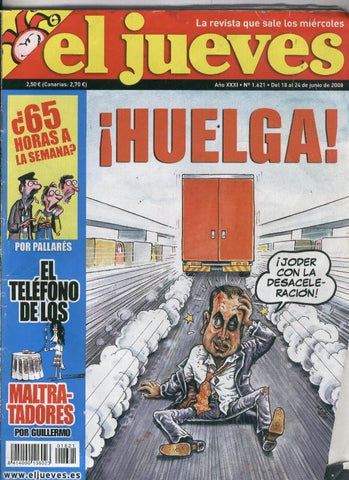 El Jueves revista semanal numero 1621: poster de Pilar Rubio
