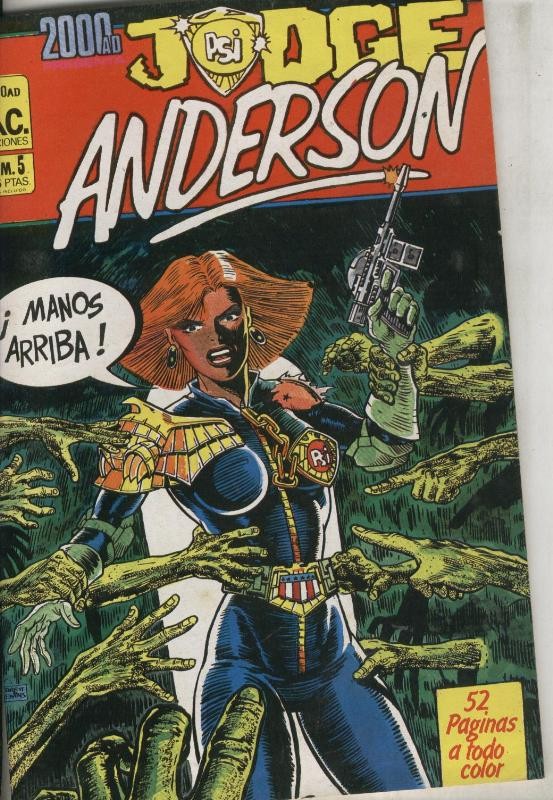 2000 AD numero 05: Judge Anderson