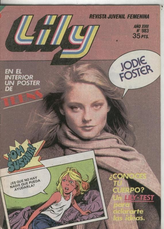 Bruguera: Lily numero 0983: Jodie Foster