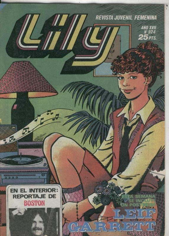 Lily numero 0924: poster de Leif Garret