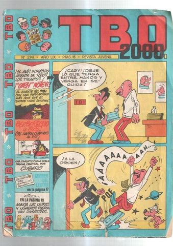 TBO 2000 numero 2141: Casimiro Notevi (Sabates)