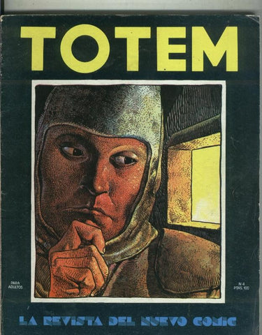 Totem revista numero 04: Corto Maltes, Moebius, Crepax