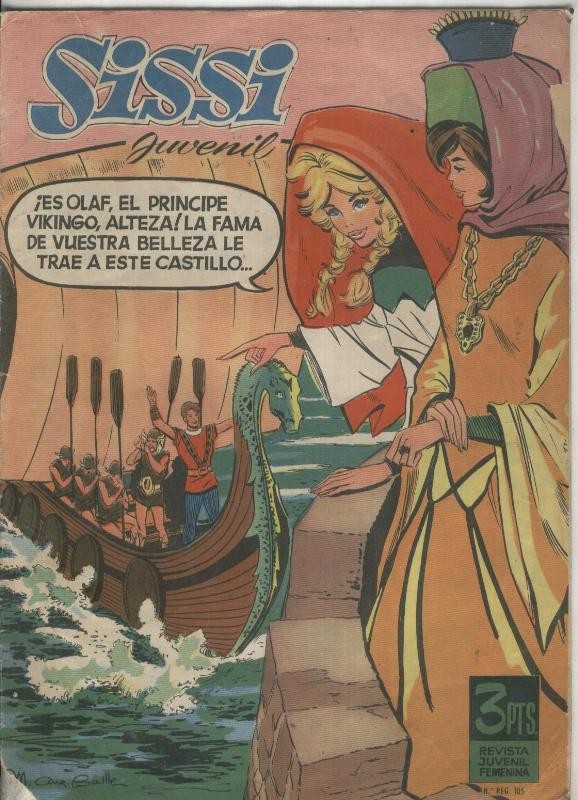 Sissi juvenil numero 184: roto trasera segun imagen adjunta
