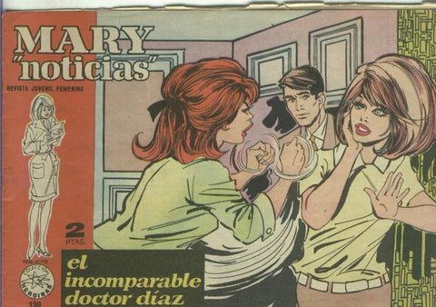 Mary Noticias numero 130: trasera foto artista Roger Moore