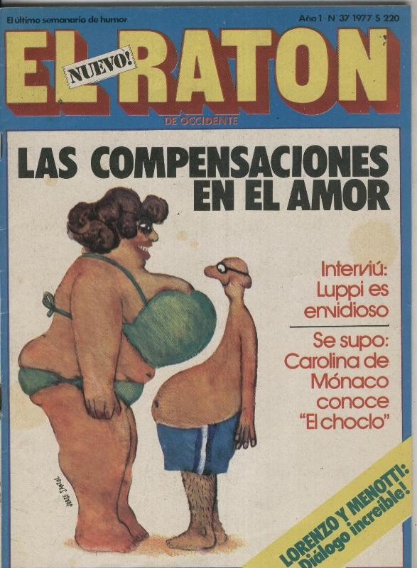 El raton de occidente semanario de humor numero 37