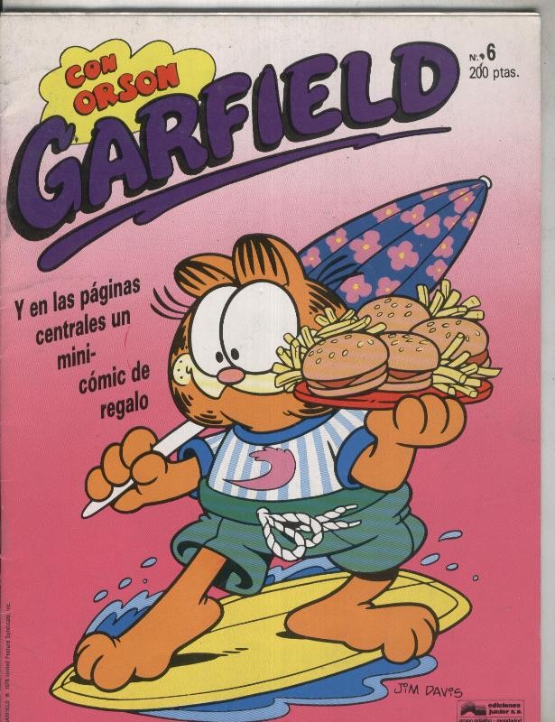 Garfield revista numero 06