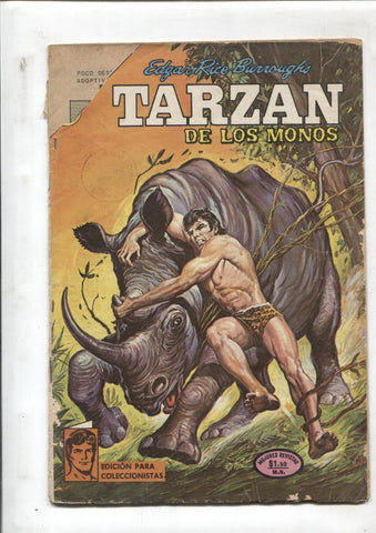 Novaro: Tarzan numero 338: El cautivo (Joe Kubert)