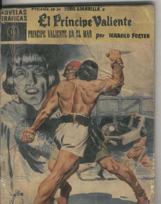 serie Amarilla: El Principe Valiente numero 16: prisionero en el mar