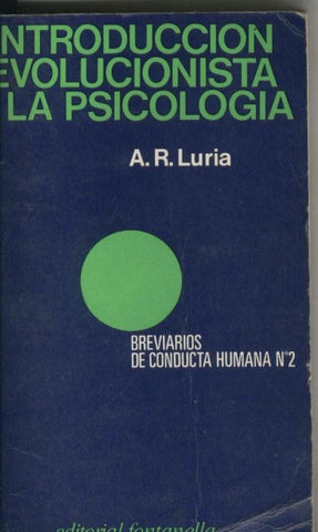Introduccion evolucionista a la psicologia