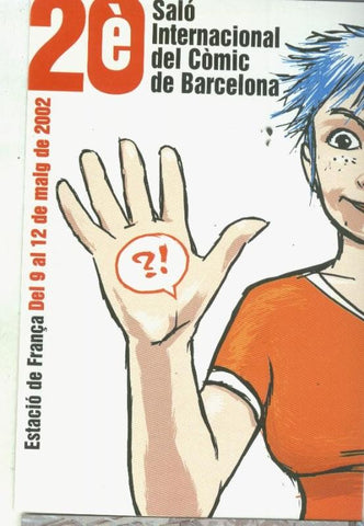 Postal: 20 salo internacional del comic de barcelona 2002