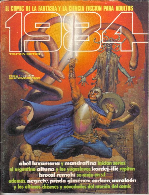 1984 numero 56: Corben, Auraleon, Negrete, Altuna, etc