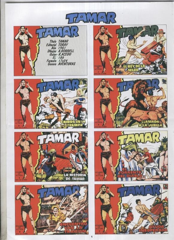 Lamina ficha de Tamar