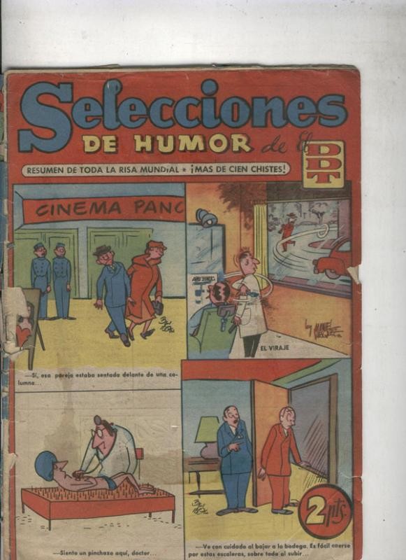 Selecciones de Humor de El DDT numero 043 (ejemplar aviejado, cello lado lomo)