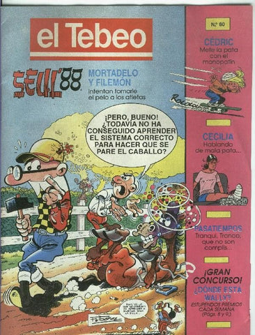 El Tebeo edicion 1991 numero 080