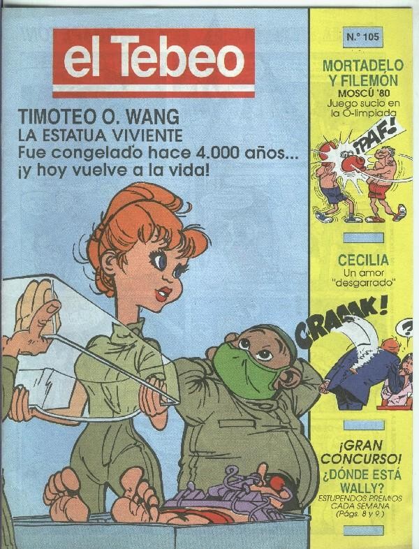 El Tebeo edicion 1991 numero 105
