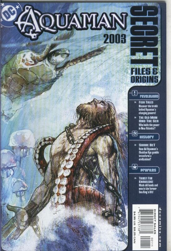 Aquaman Secret files 2003