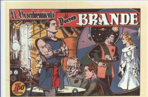 Postal-Ficha: El Doctor Brande