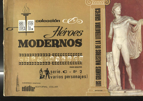 Biblioteca Eterna: Heroes Modernos,serie C album numero 02: Rip Kirby, Mandrake, Ben Bolt