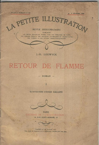 La petite illustration: Retour de Flamme
