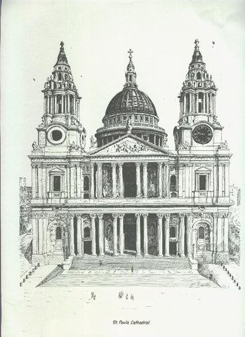 Lamina:  St. Pauls Cathedral