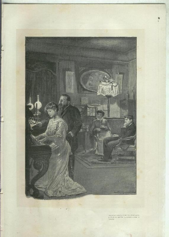 Lamina ilustrador Simmon numerada 23