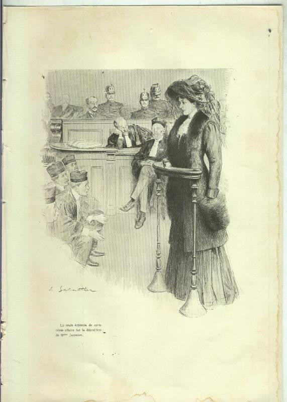 Lamina ilustrador Sabatier numerada 43